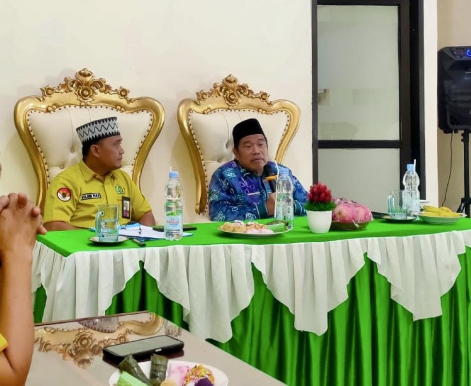 Perkuat Kinerja dan Disiplin, Kakankemenag Lamtim Marwansyah Bina ASN KUA Labuhan Ratu