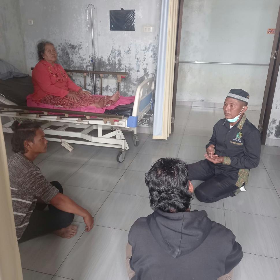 Pokjaluh Lampung Timur Lakukan Kunjungan Rohani kepada Pasien RSUD KH Ahmad Hanafiah