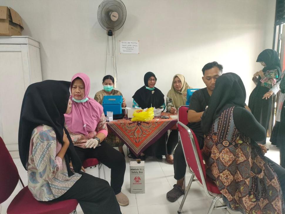 Lakukan Pencegahan Virus HPV, MTs N 2 Lampung Timur Gaet Puskesman Raman Utara