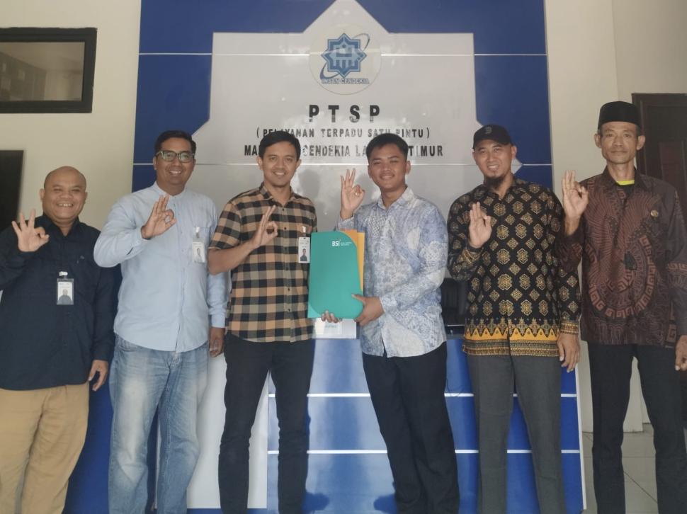 BSI KC Metro A. Yani Salurkan Bantuan Rp10 Juta untuk Sukseskan Begawi Festival MAN IC Lampung Timur