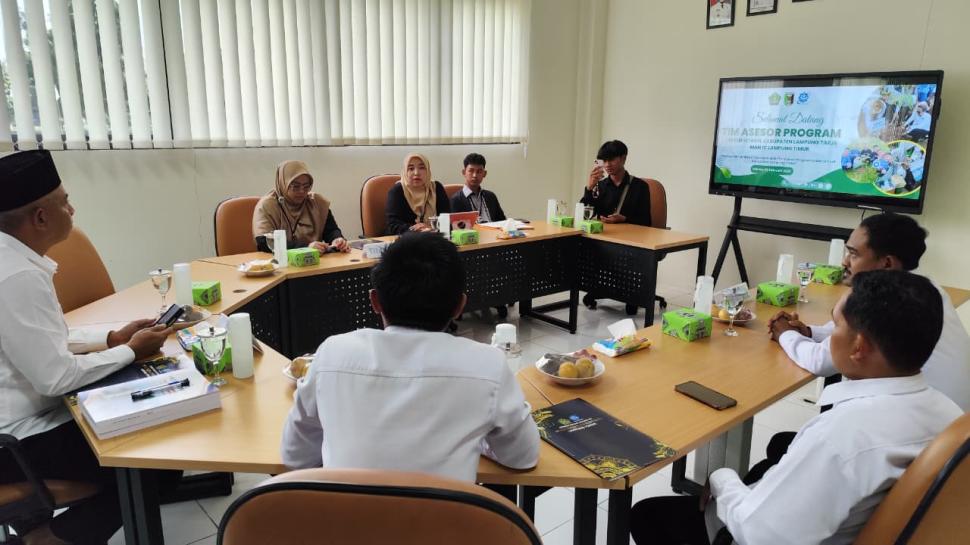 Semangat Hijau Menginspirasi, MAN IC Lampung Timur Jalani Visitasi Green School