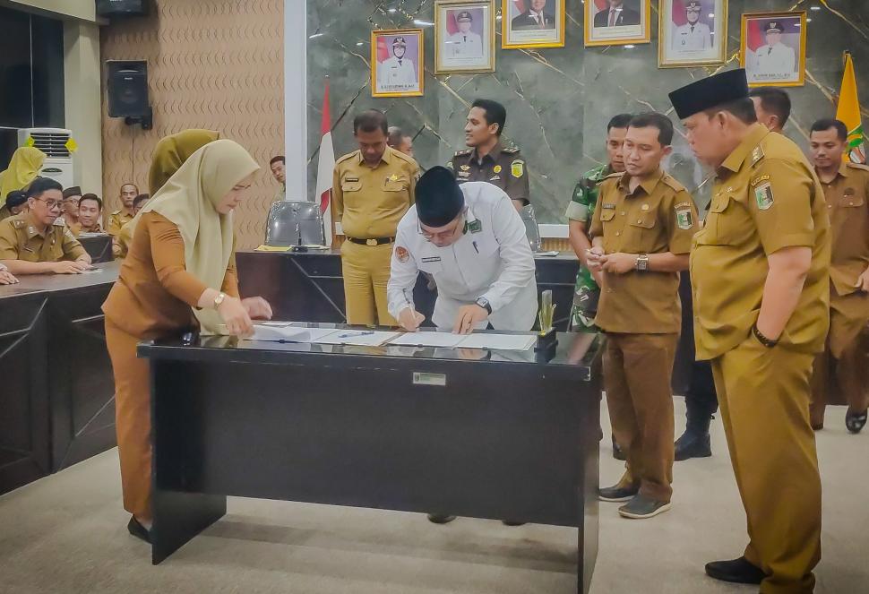 Kolaborasi Cegah Stunting 2026, Kemenag Lamtim Teken Komitmen dan Optimalkan Suscatin di KUA