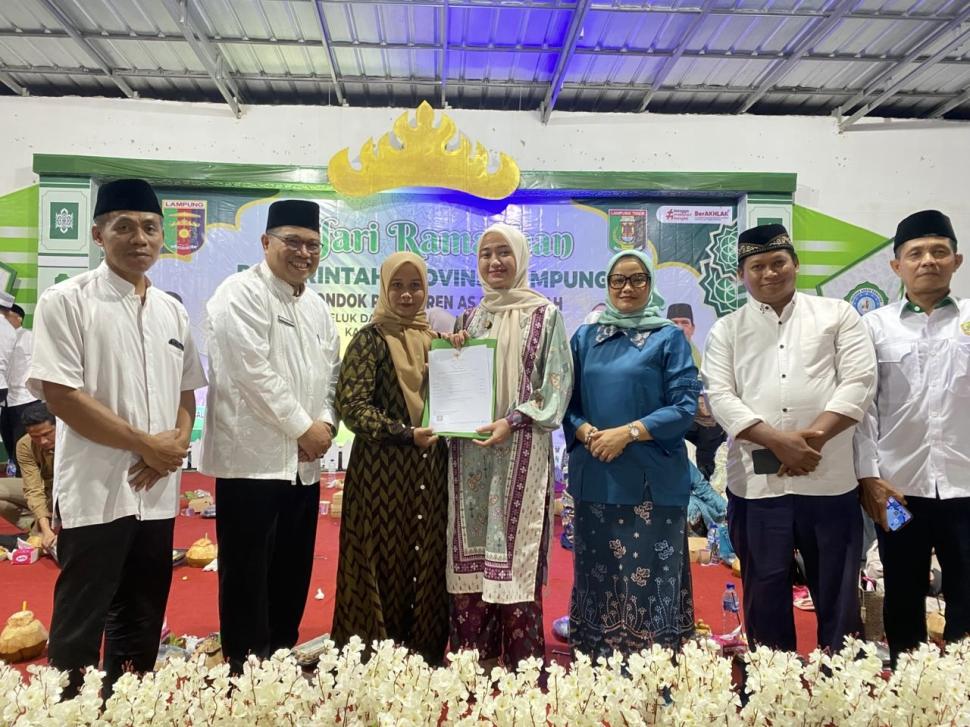 Safari Ramadan di Lampung Timur, Wagub Jihan Dorong UMKM Naik Kelas dengan Sertifikat Halal