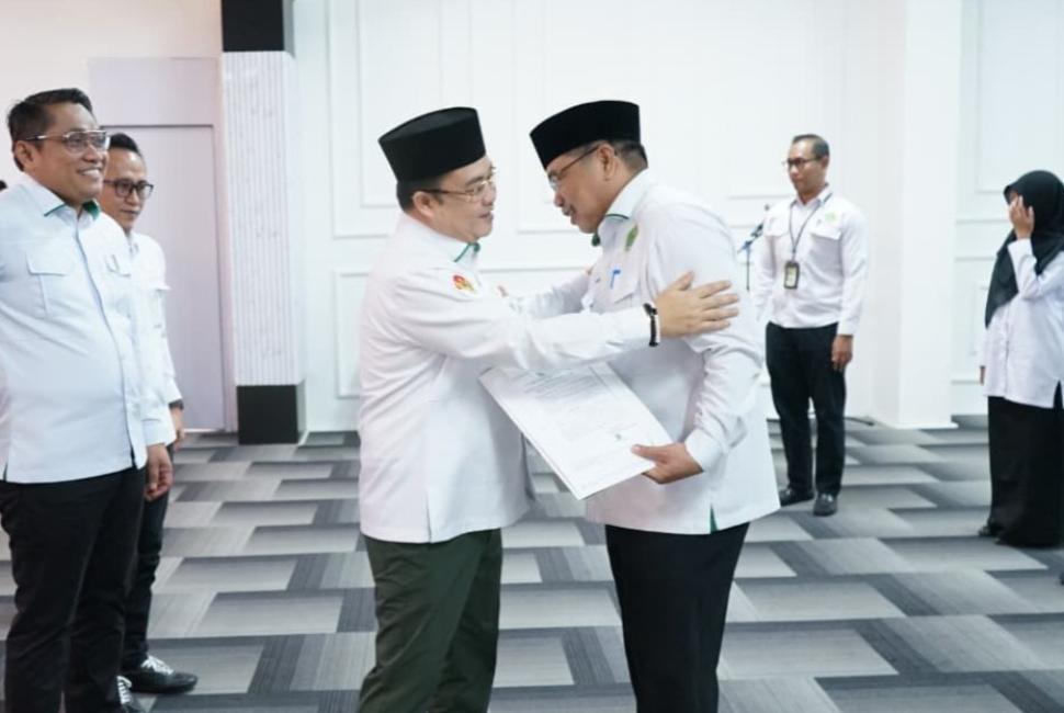 Kanwil Kemenag Lampung Lantik Marwansyah sebagai Fungsional Guru MTsN 2 Bandar Lampung, Lanjutkan Pengabdian Usai Menuntaskan Amanah di Lampung Timur