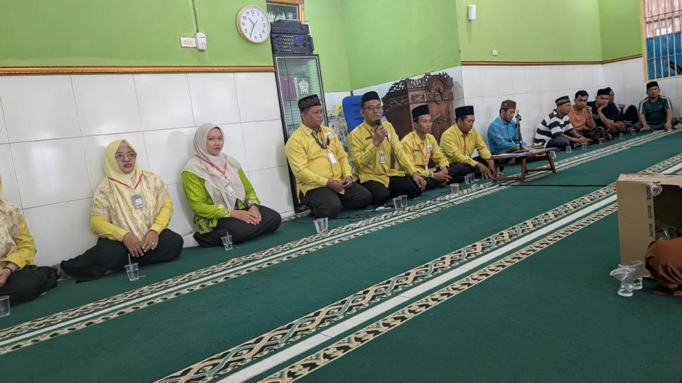 Pokjaluh Lampung Timur Gelar Pembinaan Keagamaan di Rutan Sukadana