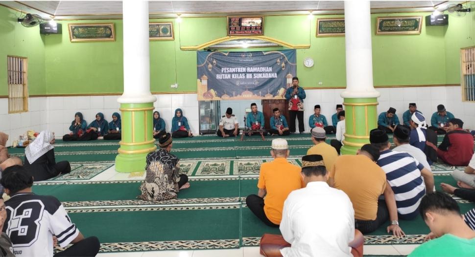 Pesantren Ramadhan Hari Kedua: POKJALUH Lampung Timur Perkuat Pemahaman Ibadah dan Zakat WBP Rutan Sukadana