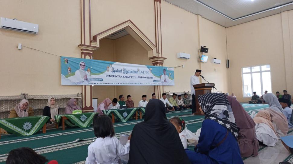 Penghulu KUA Batanghari Hadiri Safari Ramadhan 1447 H Pemkab Lampung Timur
