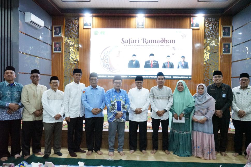 Kepala Kemenag Lampung Timur Hadiri Safari Ramadhan di MAN 1 Metro