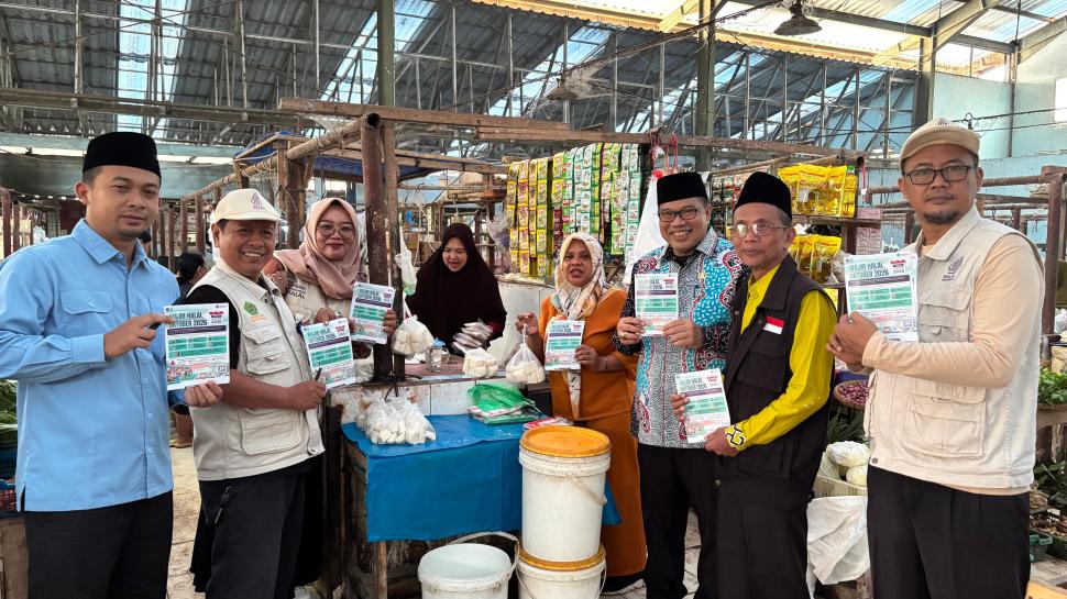 Sosialisasi “Wajib Halal Oktober 2026”, Kemenag Lampung Timur Jemput Bola Edukasi Pedagang Pasar