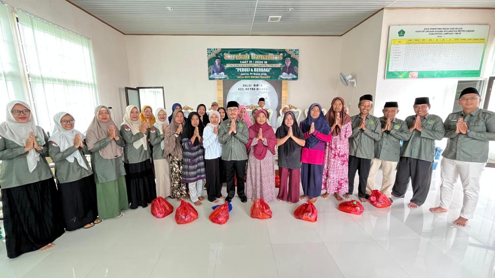 KUA Metro Kibang Gelar Kegiatan Peduli