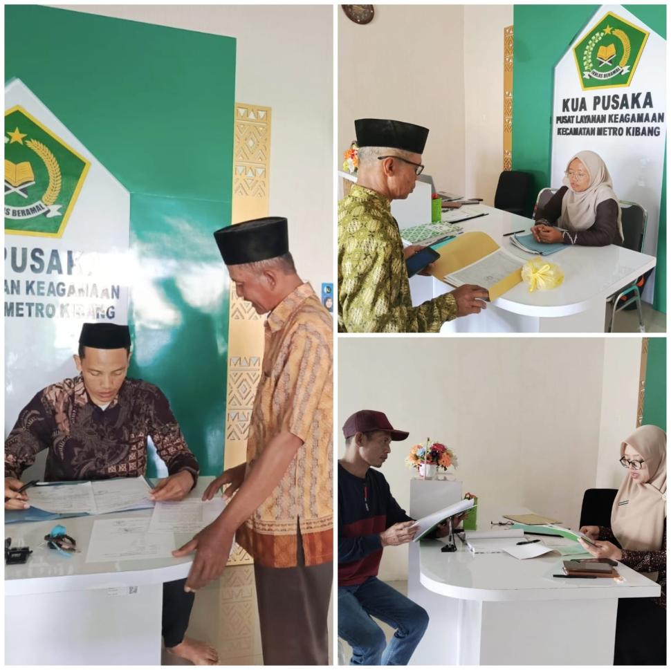 Penyuluh Agama Islam KUA Metro Kibang Dampingi Pengajuan ID Masjid dan Mushalla