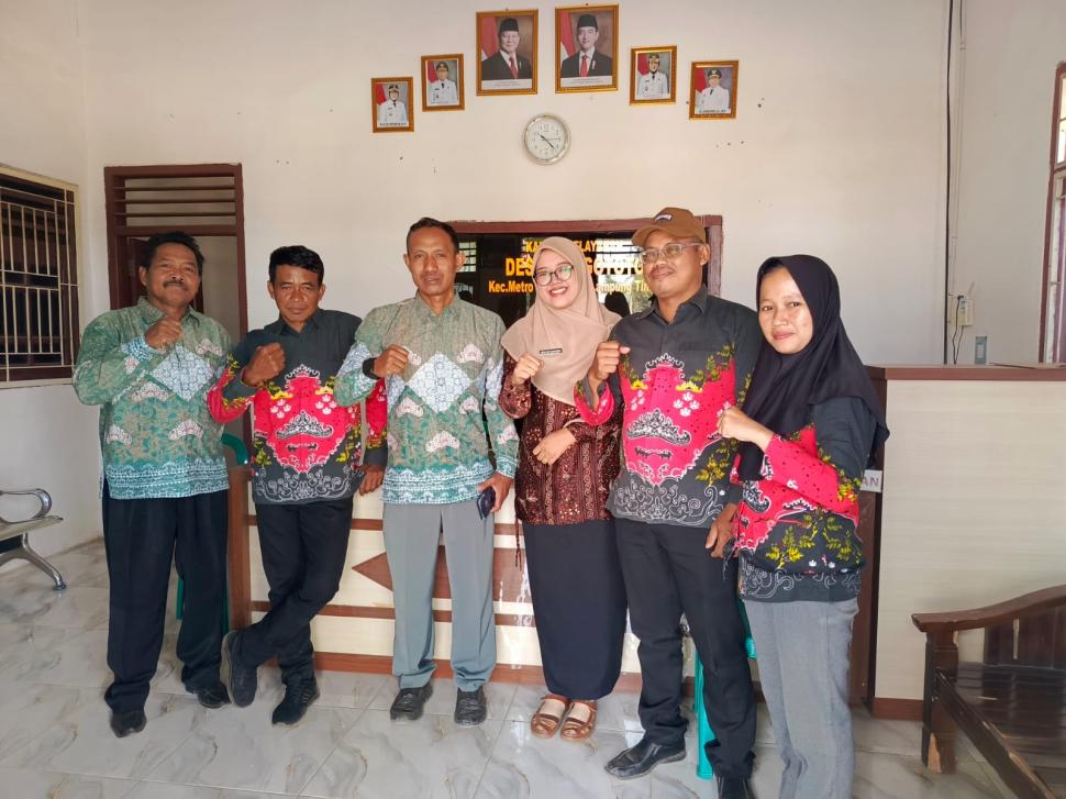 Penyuluh Agama Islam KUA Metro Kibang Koordinasikan Pelaksanaan GEBER MAS di Desa Margototo