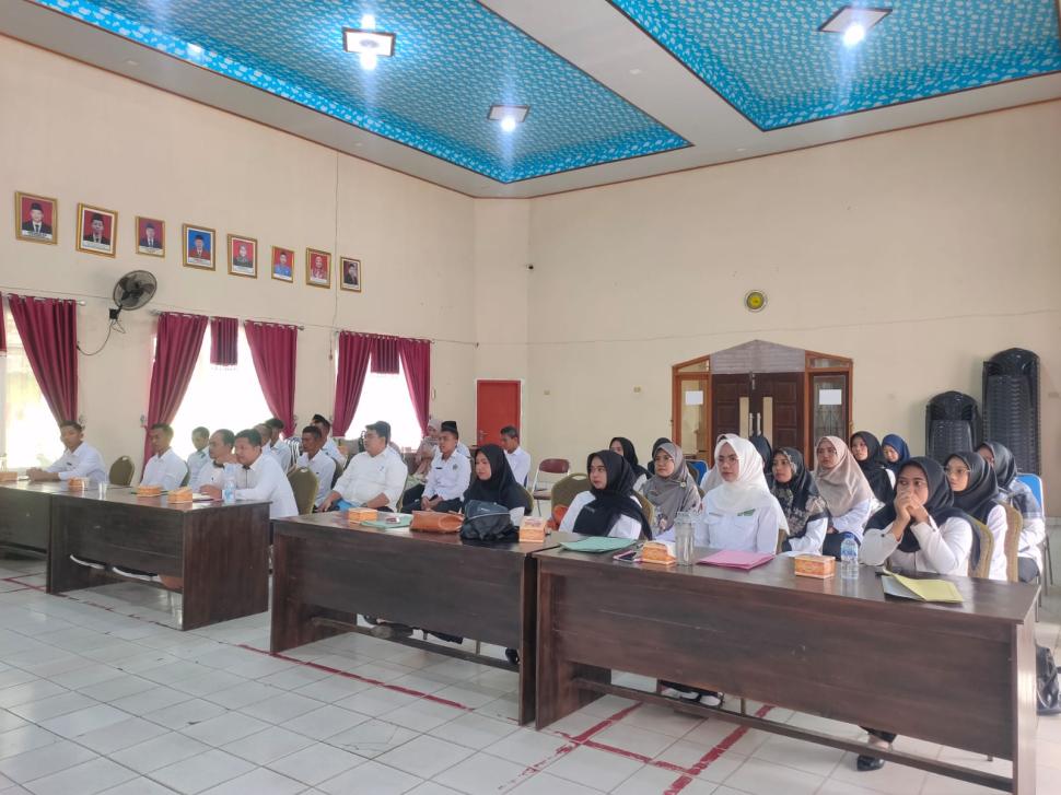 PPPK KUA Sekampung Udik Ikuti Pembinaan dan Penandatanganan Perjanjian Kerja Tahap II di Kemenag Lampung Timur