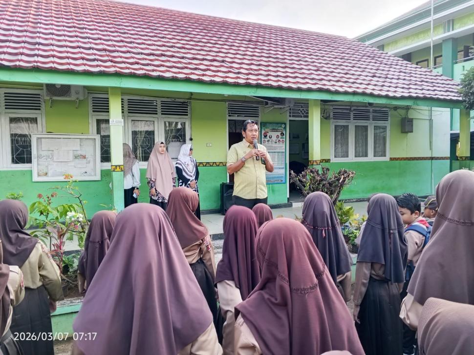 Pembukaan Latihan Ujian Madrasah MIN 4 Lampung Timur Diikuti 113 Siswa Kelas VI