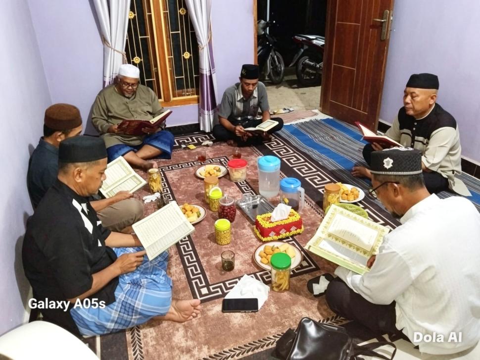 Istiqomah Berdakwah, Ustadz Edy M Terus Bina Jamaah Melalui Halaqah Keliling di Rajabasa Lama