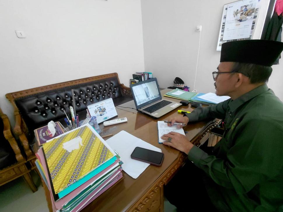 Perkuat Layanan Wakaf Digital, Kepala KUA Metro Kibang Ikuti Pembinaan PPAIW Zona Sumatera