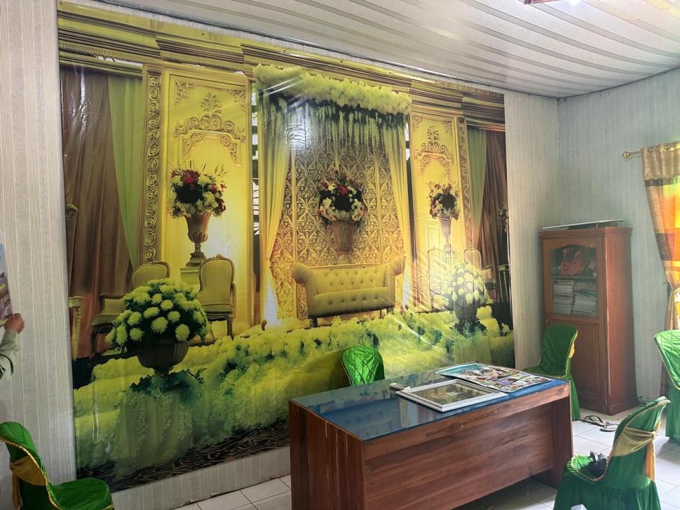 KUA Sekampung Udik Percantik Balai Nikah dengan Sentuhan Artistik dan Elegan