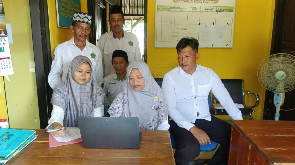 KUA Bandar Sribhawono Perkuat Pendampingan Catin melalui Temu Praktik Baik ELSIMIL
