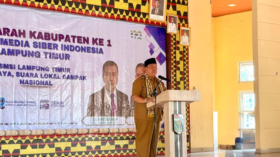 Muskab I SMSI Lampung Timur Dorong Kolaborasi Media dan Pemerintah untuk Mencerdaskan Masyarakat
