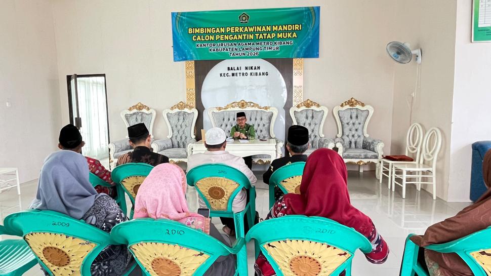 Kepala KUA Metro Kibang Pimpin Rakor, Sampaikan Hasil Rapat Koordinasi Kemenag Lampung Timur