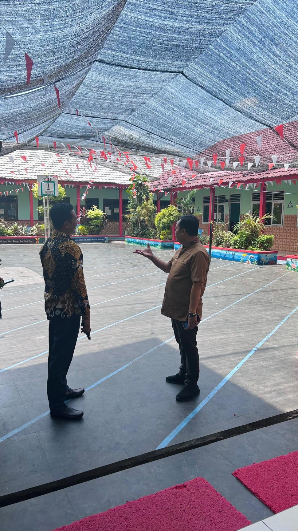 Kakanwil Kemenag Lampung Sidak Sarana dan Prasarana MIN 1 Lampung Timur