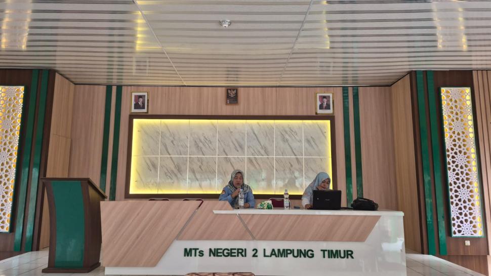 Bedah Rapor Digital Tingkatkan Kualitas Evaluasi Pendidikan di MTsN 2 Lampung Timur