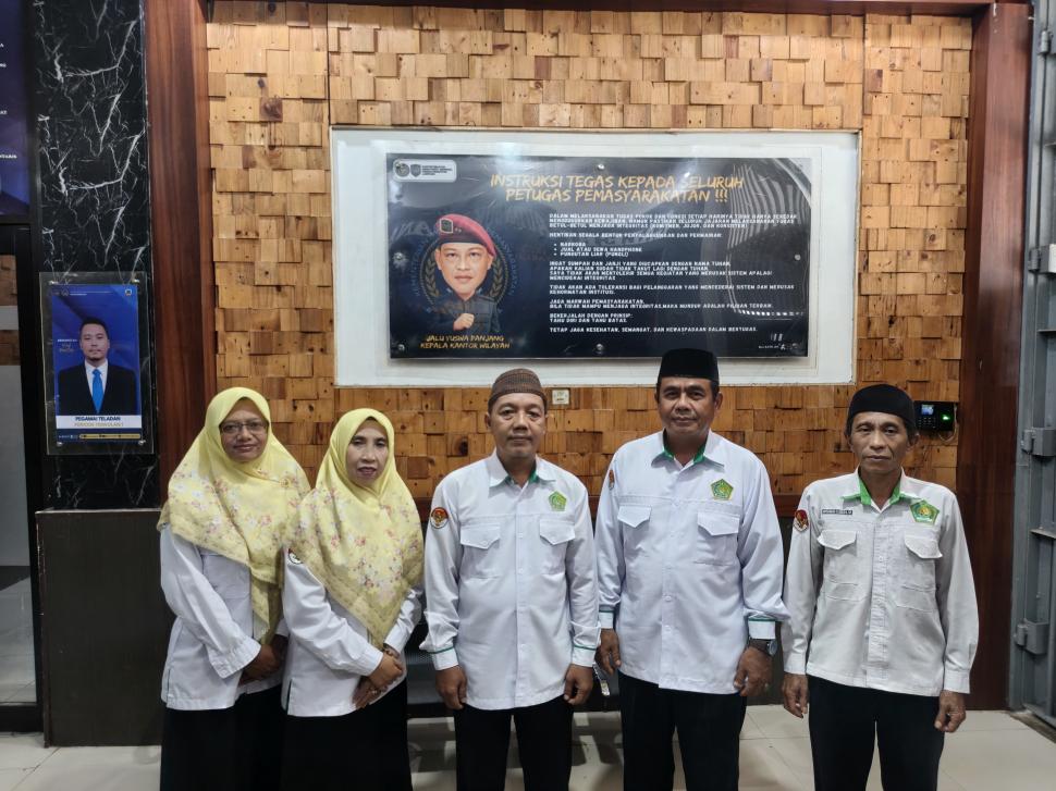Tebarkan Nilai Keagamaan, Penyuluh Agama Islam Rutin Bina WBP Rutan Kelas IIB Sukadana