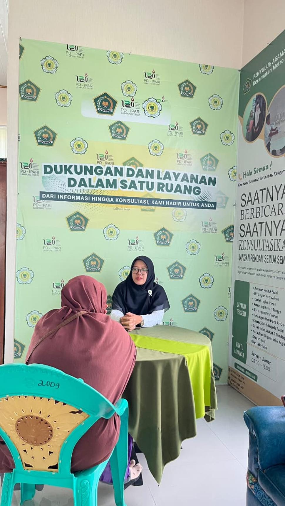 KUA Metro Kibang Hadir Berikan Layanan Konsultasi Keluarga bagi Masyarakat