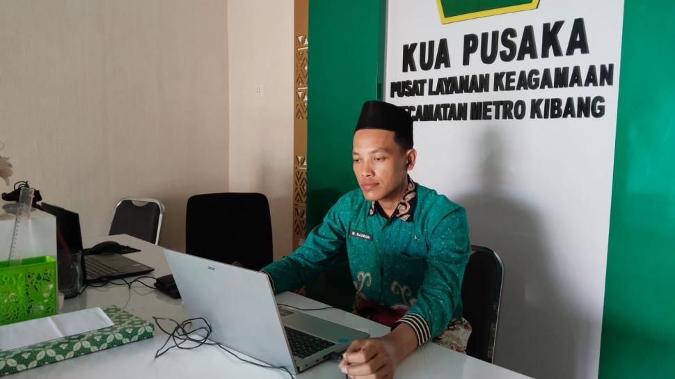 Penyuluh Agama Islam KUA Metro Kibang Ikuti Syariah Insight Room Bahas Rashdul Kiblat sebagai Metode Verifikasi Arah Kiblat
