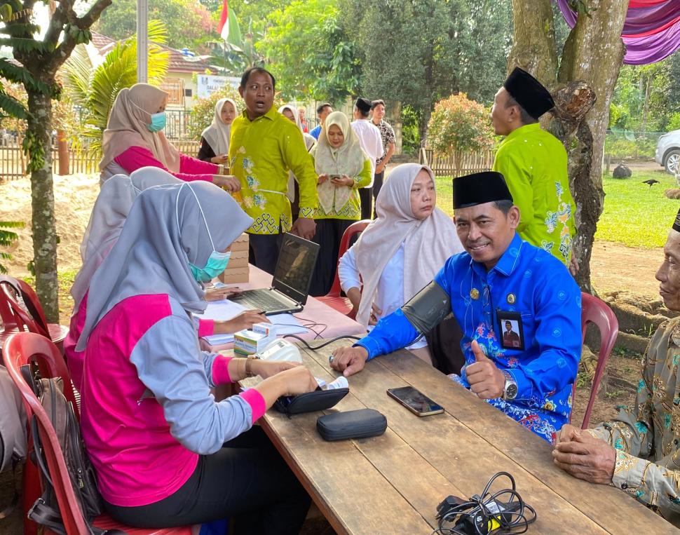 KUA Mataram Baru Dukung Penuh Cek Kesehatan Gratis