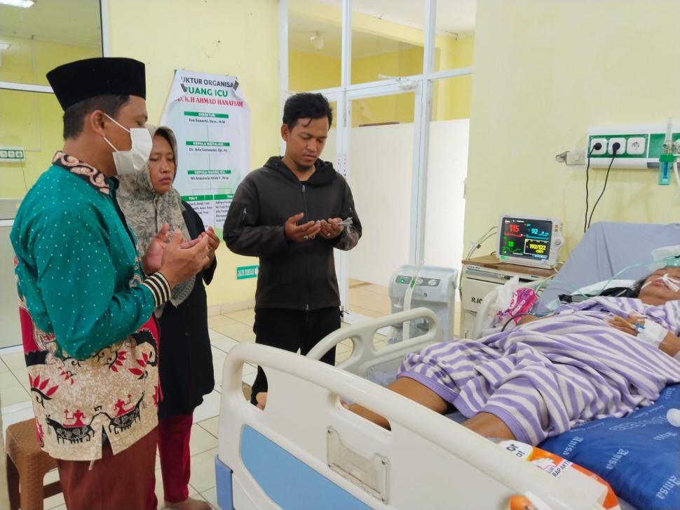 Kuatkan Mental Pasien, Pokjaluh Lampung Timur Berikan Bimbingan Rohani