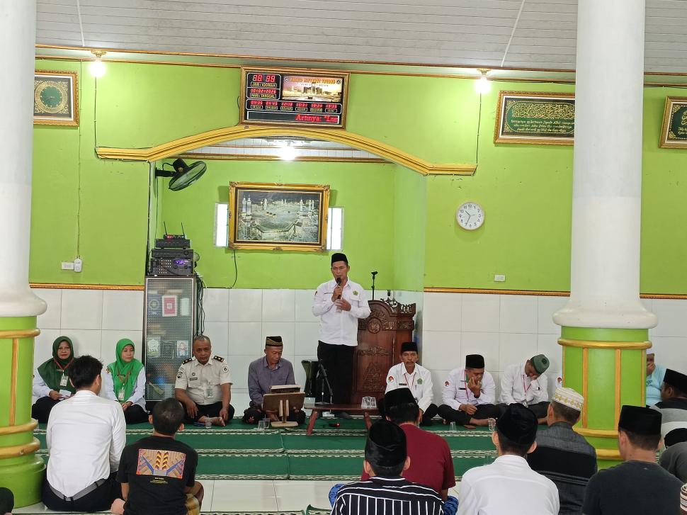 Menyambut Ramadhan, Penyuluh Agama Lampung Timur Berikan Pembinaan Rohani di Rutan Sukadana