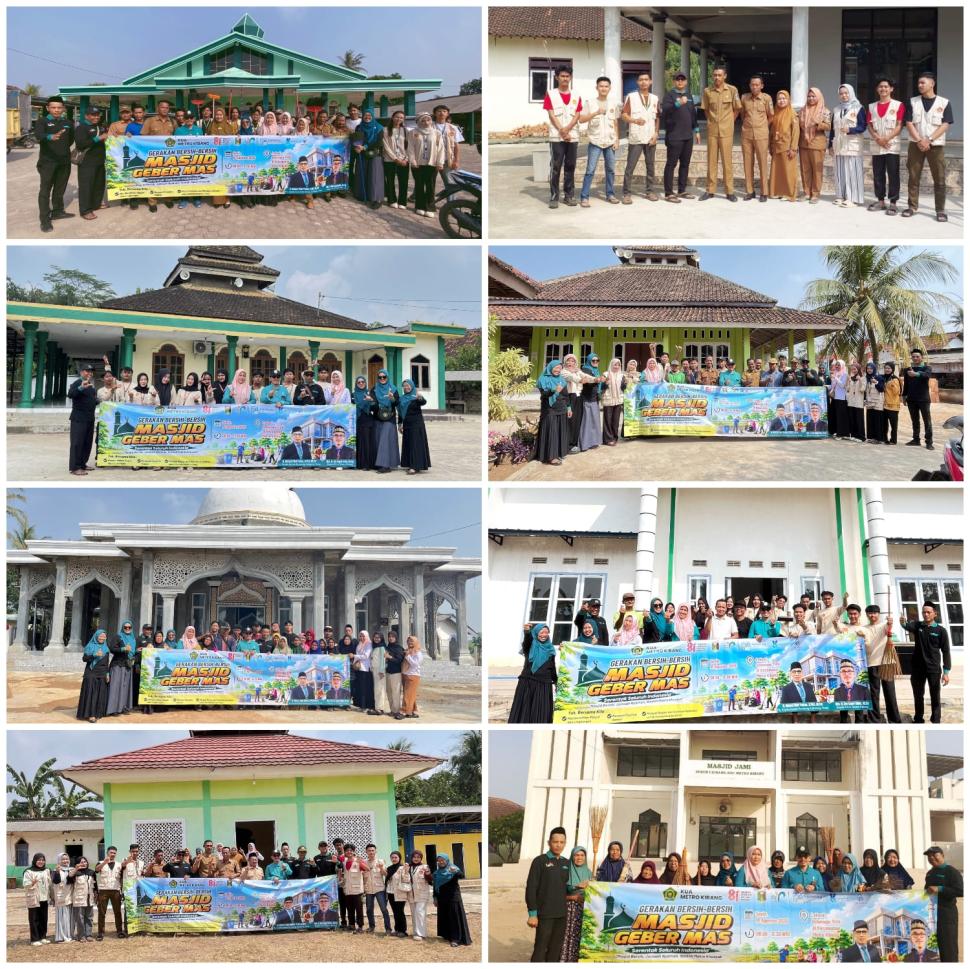 Serentak di Seluruh Desa, KUA Metro Kibang Sukses Laksanakan GEBER MAS