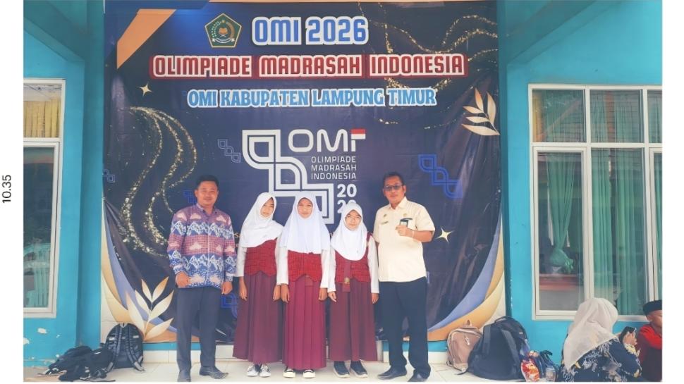 Kejar Asa di Ajang OMI, Siswa MIN 4 Lampung Timur Berlaga di Tingkat Kabupaten