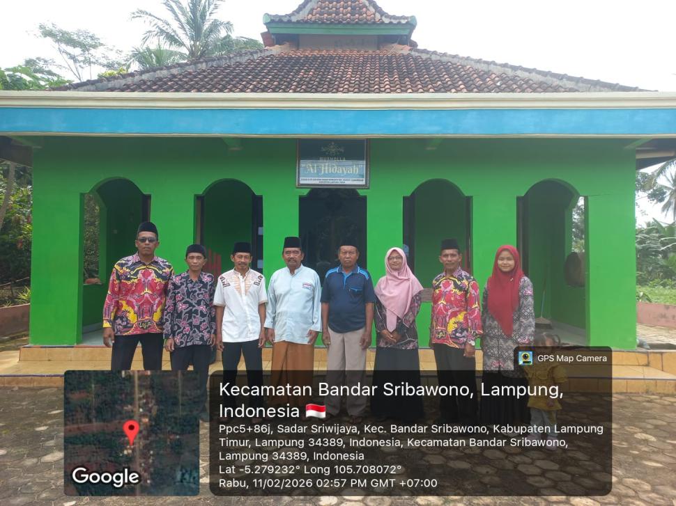Pastikan Legalitas Aset Umat, Penyuluh Agama Islam Tinjau Dua Tanah Wakaf Mushola Kecamatan Bandar Sribhawono