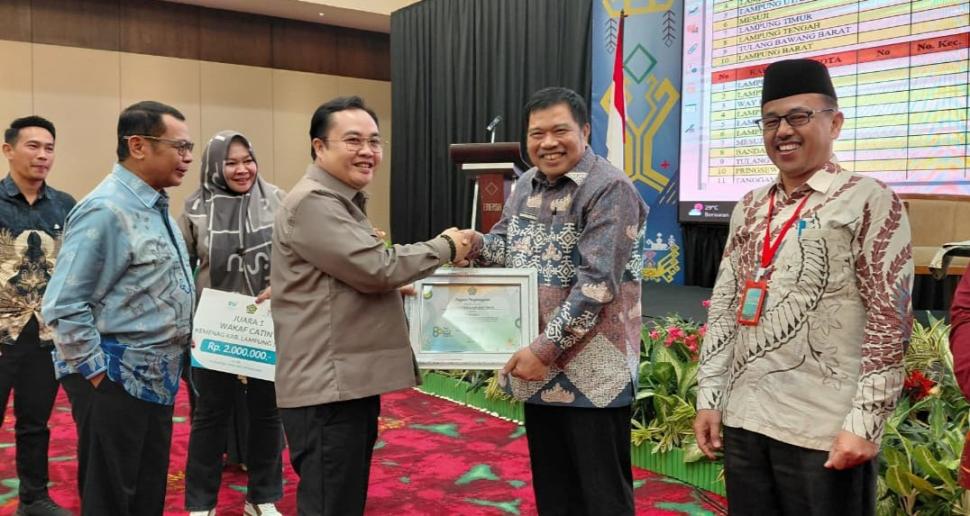Raih Sejumlah Penghargaan, Kemenag Lampung Timur Torehkan Prestasi di Rakerwil Kemenag Provinsi Lampung