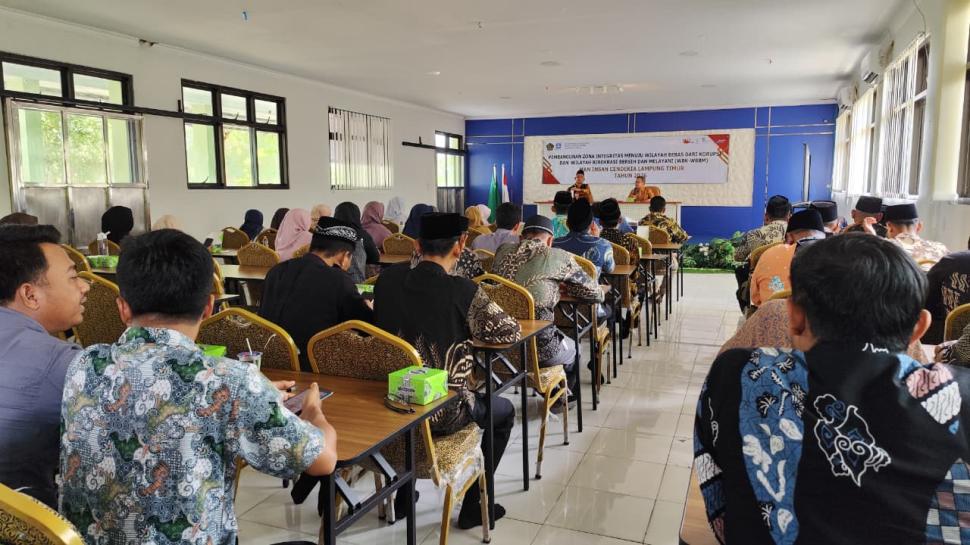 Penguatan Komitmen Integritas, MAN IC Lampung Timur Gelar Rapat Persiapan Zona Integritas 2026