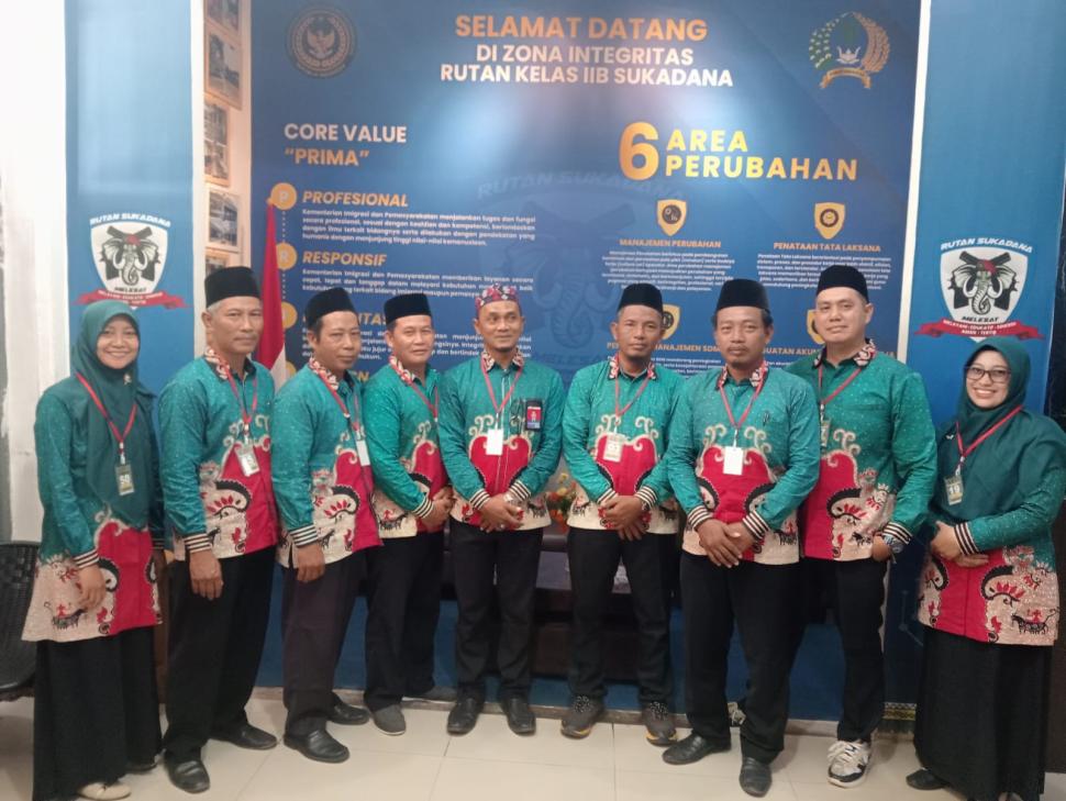Pembinaan Keagamaan di Lapas Sukadana Hadirkan Muhasabah dan Dialog Interaktif
