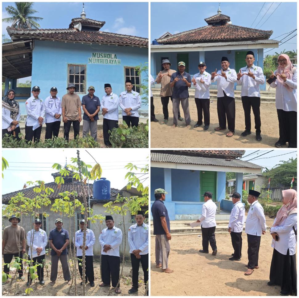 Pastikan Tertib Administrasi, KUA Metro Kibang Verifikasi Tanah Wakaf Musholla Nur Hidayah