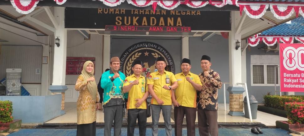 Penguatan Iman dan Karakter: Penyuluh Agama Lampung Gelar Pembinaan Rutin di Rutan Kelas IIB Sukadana