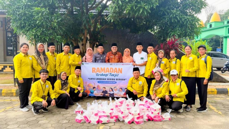 “Satu Langkah Seribu Berkah”: PD IPARI Lampung Timur Gelar Aksi Sosial Ramadhan Berbagi 150 Paket Takjil di Sukadana