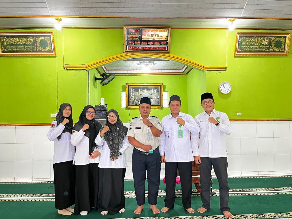Pokjaluh Lampung Timur Gelar Penyuluhan Keagamaan di Rutan Sukadana, Bangun Cinta Al-Qur’an bagi Warga Binaan