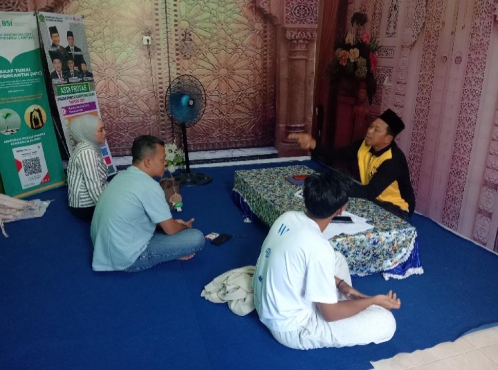 Pegawai KUA Way Bungur Berikan Pembekalan Pra Nikah kepada Calon Pengantin