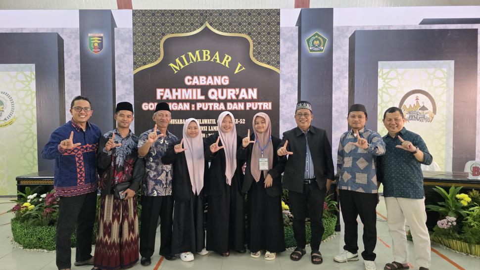 Putri Lampung Timur Sabet Runner Up Fahmil Quran MTQ ke-52 Provinsi Lampung