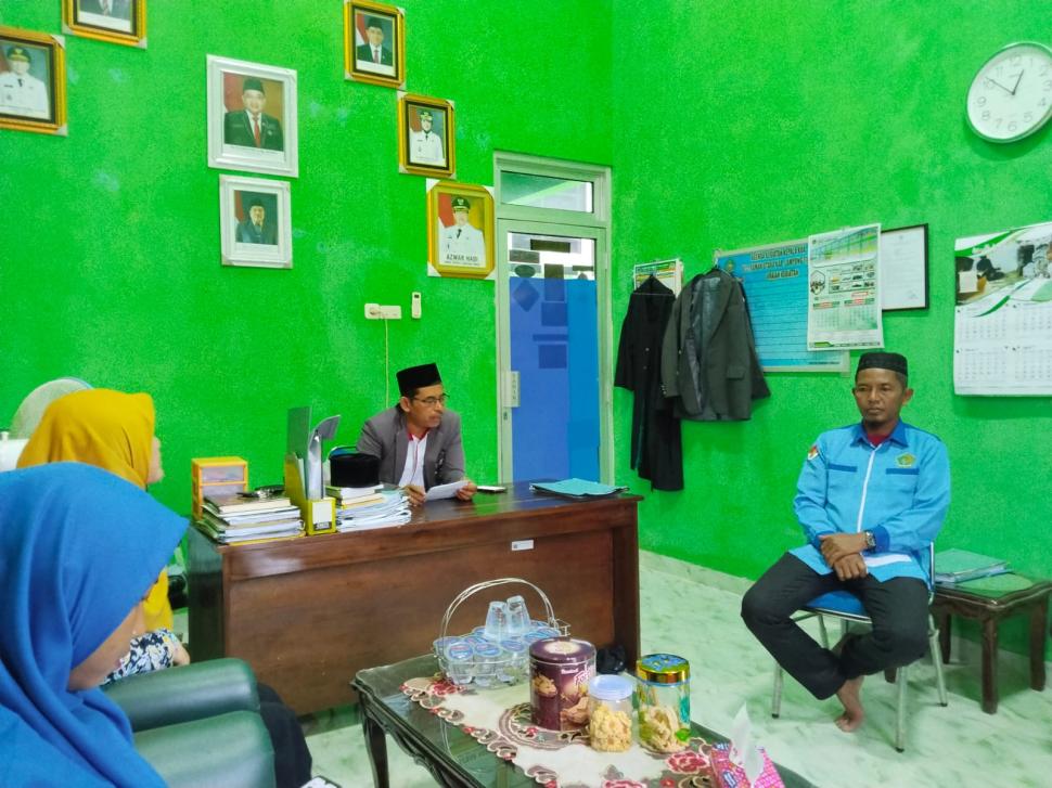 KUA Raman Utara Gelar Rakor Percepatan Izin Operasional Majelis Taklim