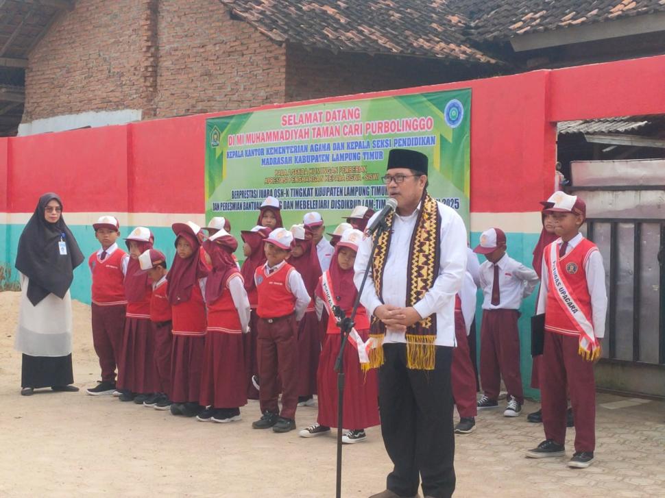 MATAMUDA Jadi Langkah Awal Semester Baru, Kemenag Lampung Timur Tekankan Karakter dan Prestasi