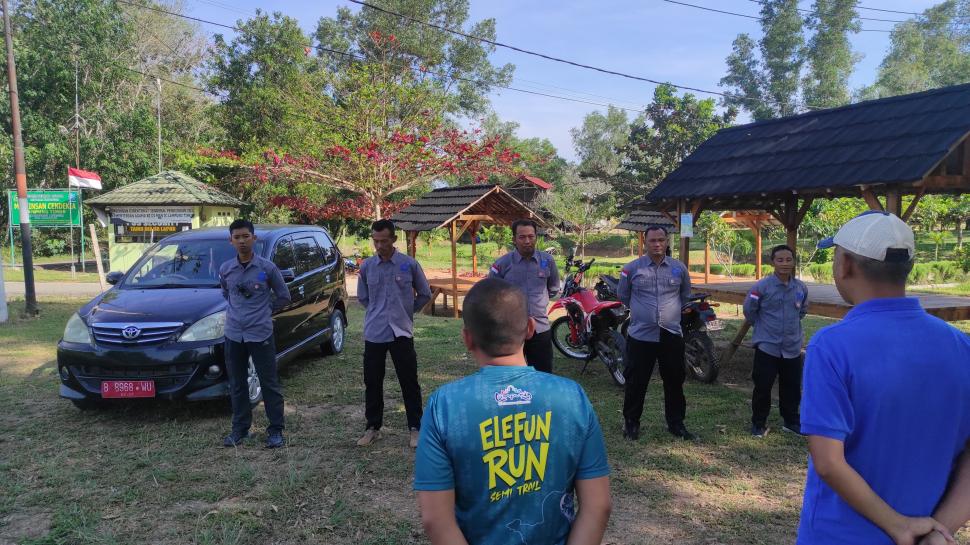Satpam MAN IC Lamtim Jalani Uji Berkala Keterampilan Mengemudi Kendaraan Roda Empat