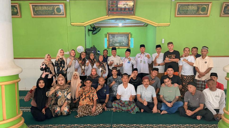 Bangun Mental dan Spiritual WBP, Pokjaluh Lampung Timur Kembali Gelar Pembinaan Keagamaan di Rutan Sukadana