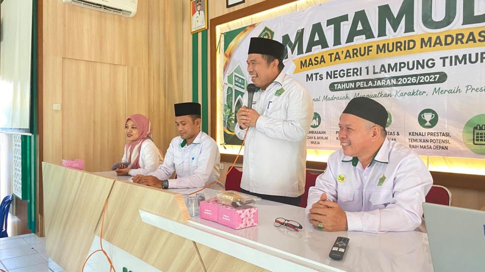 Awali Langkah di Madrasah, Marwansyah Ajak Siswa Jadi Generasi yang Bermanfaat bagi Indonesia