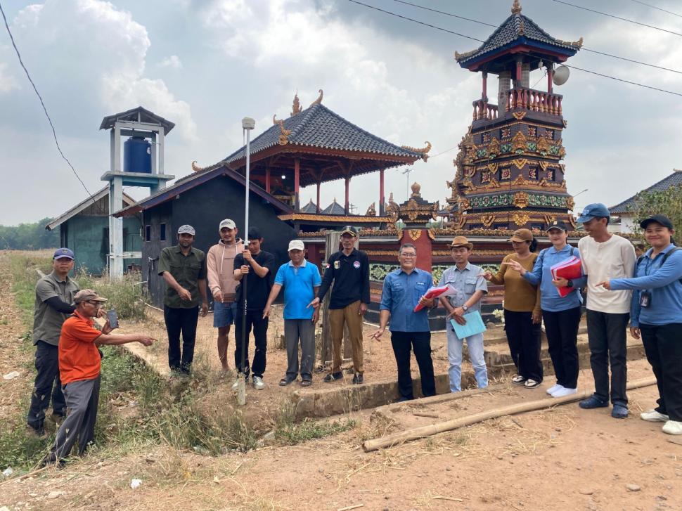 Perjuangan Panjang Berbuah Hasil, Penyelenggara Hindu dan  ATR/BPN Rampungkan Pengukuran 10 Bidang Tanah Pura di Raman Utara